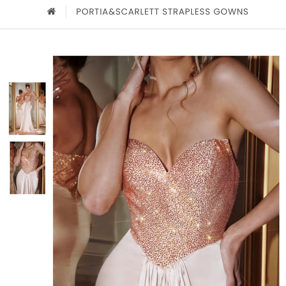 Portia and Scarlett Gown